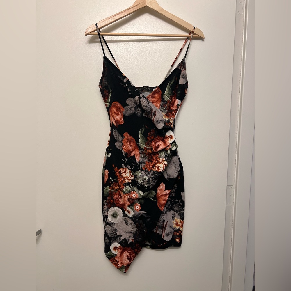 The Vintage Shop Spaghetti Strap Floral Dress | S